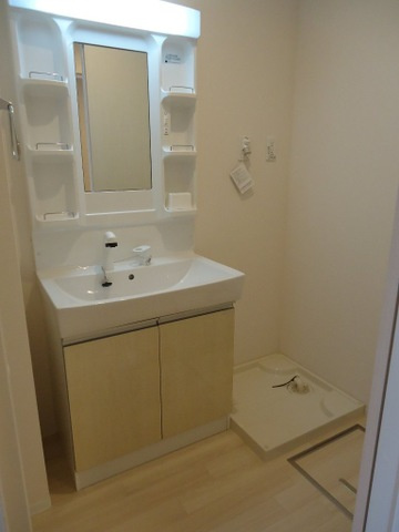 クレジデンス基山の洗面所|広い洗面スペースです★