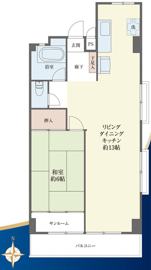 第一協同ビルの間取り