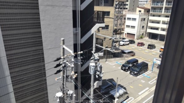 ハイツ福島の展望|※別方向より撮影