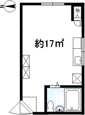 ハイツ福島の間取り