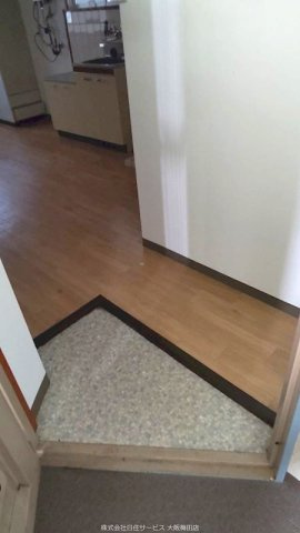 ハイツ福島の玄関|毎日通る玄関はこちらです