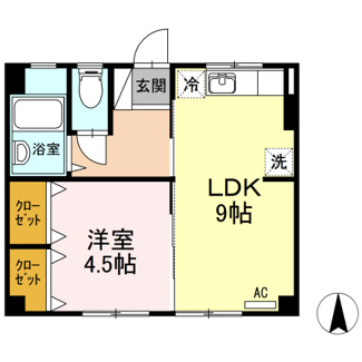 【間取り】 | 新浜マンション