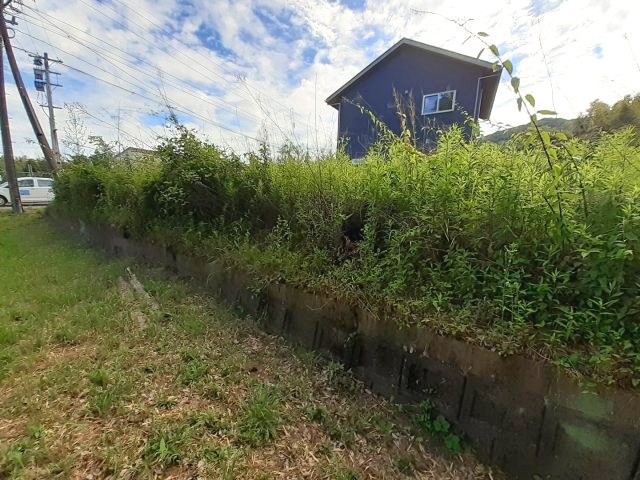 熊本市南区城南町東阿高の売地の外観