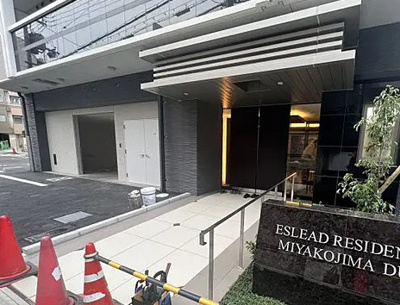 【エントランス】 | エスリードレジデンス都島デュオ | 落ち着いたエントランスです