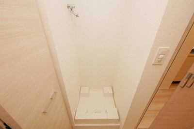 【設備】 | S-RESIDENCE福島玉川Tres | 洗濯機置き場です