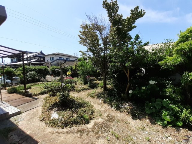 宇城市松橋町砂川の中古一戸建の庭