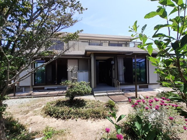 宇城市松橋町砂川の中古一戸建の庭