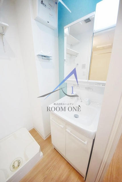 ウィンドテラス新柴又Ⅱの洗面所|洗面台です。