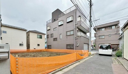 江戸川区小松川４丁目の売地の外観