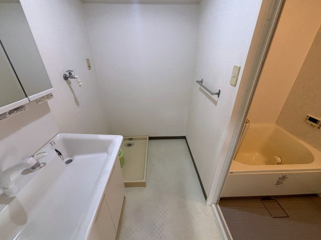 ライオンズマンション京都淀B棟の独立洗面台