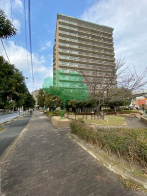 【外観】 | パロス美野島 | 外観はタイル張りで高級感があります。