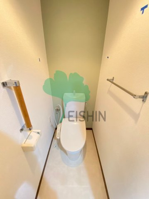 【トイレ】 | パロス美野島 | 清潔感のあるトイレです。