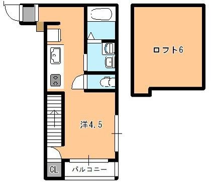 オレンジハイツの間取り