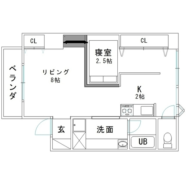 コーポレーションＴ＆Ｔの間取り
