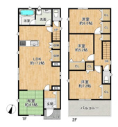 明石市大久保町高丘第1　1号棟　新築戸建の画像