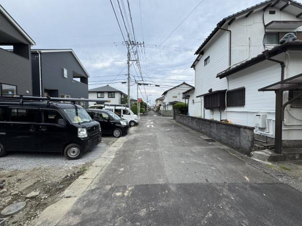 宮崎市赤江第５－２号棟　新築戸建の前面道路含む現地写真|【前面道路】
南側公道5ｍ