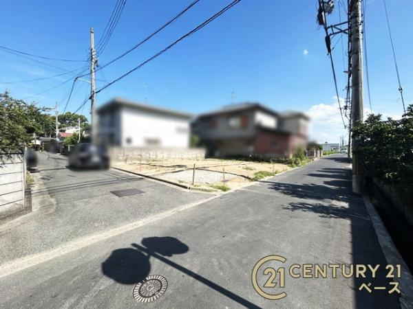 大和高田市礒野町の売地の前面道路含む現地写真|■現地撮影写真■二方角地で開放感があります！