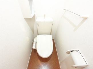 【トイレ】 | ラフィーネ | 清潔感のあるトイレです