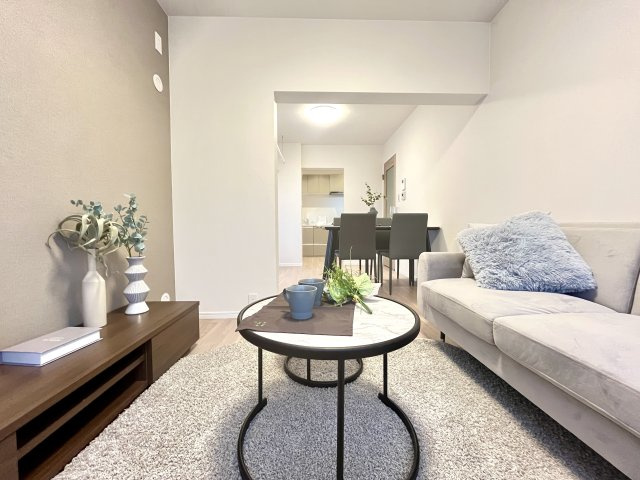 東灘パーク・ハイムの居間・リビング