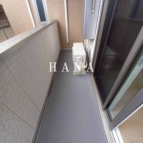 ボヌールⅠのバルコニー