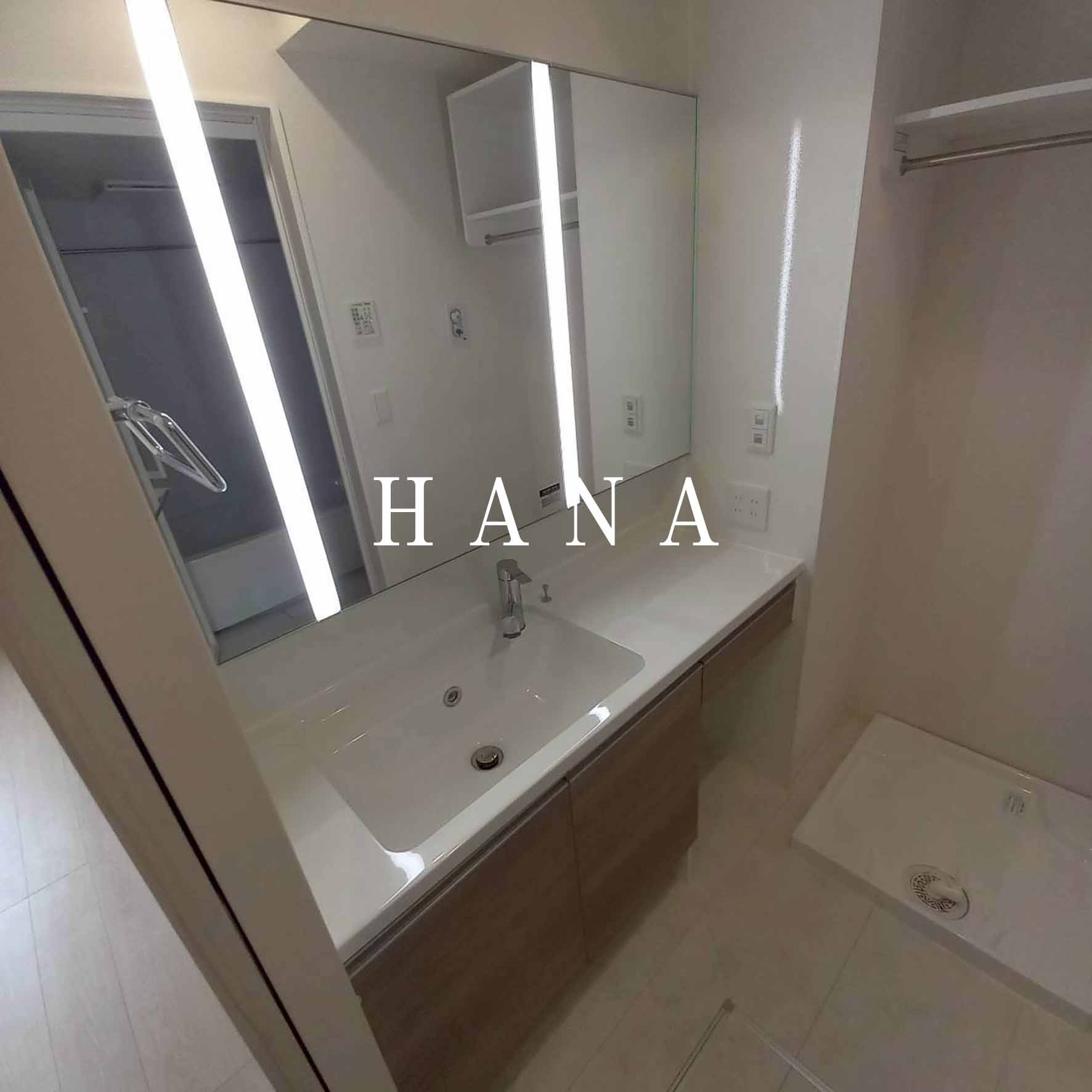 ボヌールⅠの洗面所