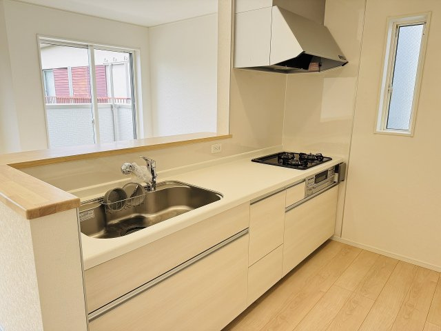 八王子市　大和田町　新築一戸建て　２５期のキッチン|～使い勝手の良いシステムキッチン～