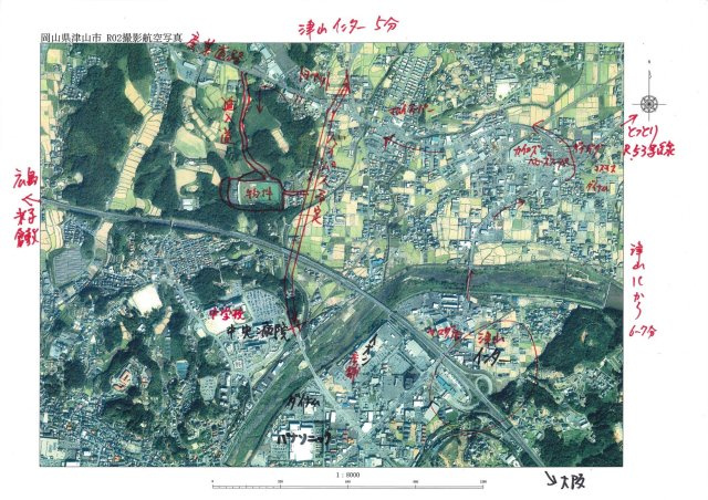 津山市押入　ゴルフ練習場　売土地　10,936坪のその他