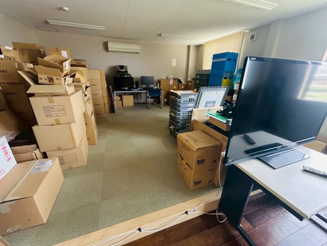 豊明市阿野町貸工場の内装