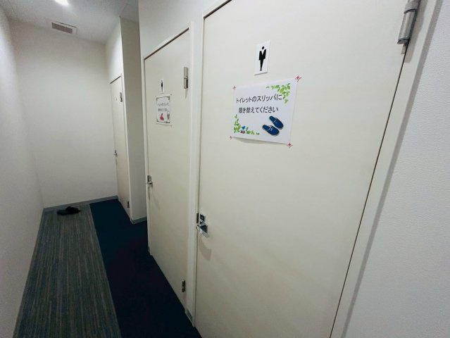 豊明市阿野町貸工場のトイレ