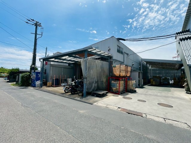 豊明市阿野町貸工場の外観