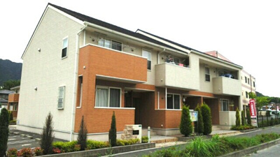 【外観】 | カーサ・エレガンテＢ | 落ち着いた雰囲気の外観です