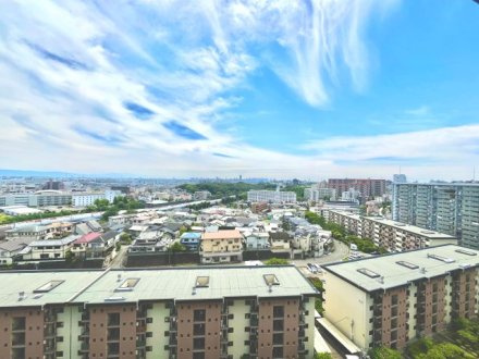千里山田B・C住宅公社A5棟の展望