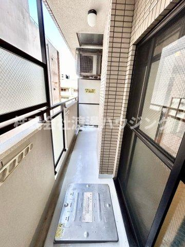 第13関根マンションのバルコニー