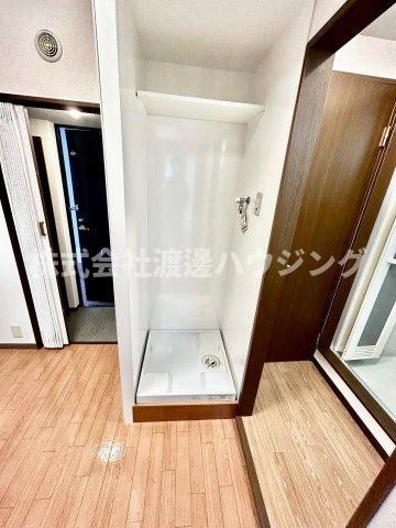 第13関根マンションの設備|室内洗濯機置場