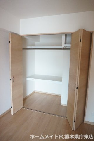 熊本市中央区渡鹿７丁目の賃貸マンションの収納