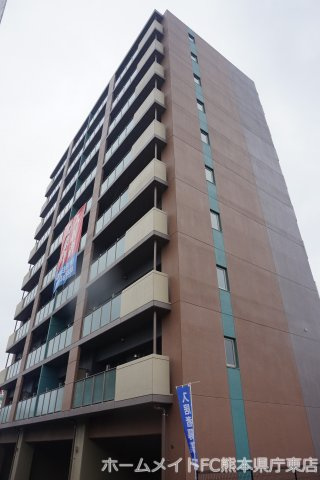 熊本市中央区渡鹿７丁目の賃貸マンションの外観