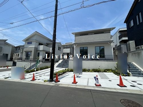 【仲介手数料０円】藤沢市並木台1丁目　新築一戸建て　3号棟　全7棟の外観|全体【仲介手数料０円】藤沢市並木台1丁目　新築一戸建て　全7棟