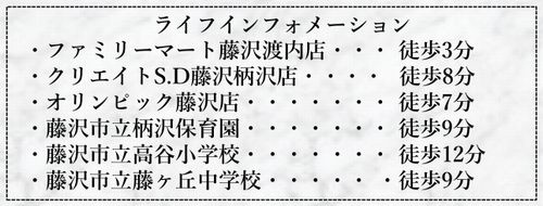 【仲介手数料０円】藤沢市並木台1丁目　新築一戸建て　3号棟　全7棟のその他|【仲介手数料０円】藤沢市並木台1丁目　新築一戸建て　全7棟
