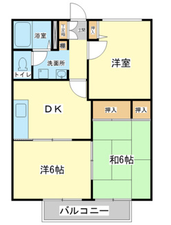 【間取り】 | フレグランス北今宿
