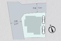 幸手市栄　中古一戸建ての区画図|全1棟