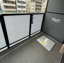 アプリーレ松屋町のバルコニー