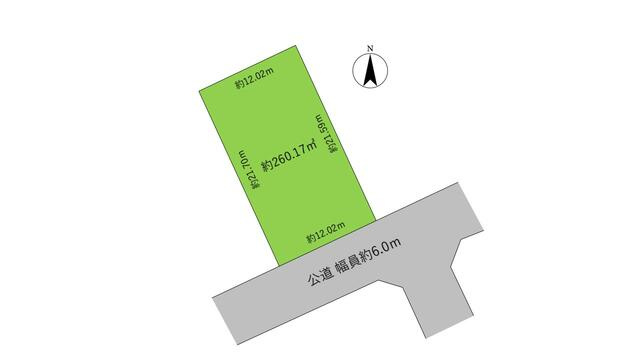 金田東4丁目　土地の土地図
