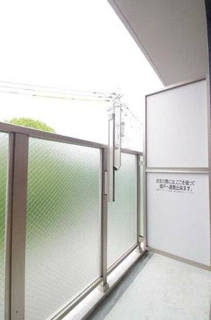 クロノス44熊大北　のバルコニー