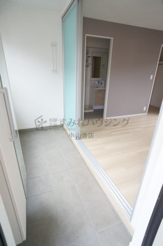 メゾン　グランシャンの玄関