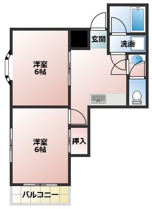 メゾンルイの間取り