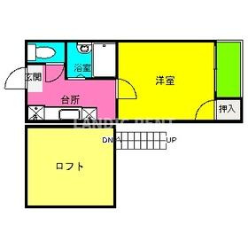 【間取り】 | マリーコーポⅡ
