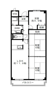 【間取り】 | インペリアル樋ノ口