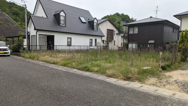 岡山市東区城東台南　売土地の外観|更地渡し、建築条件ありません。