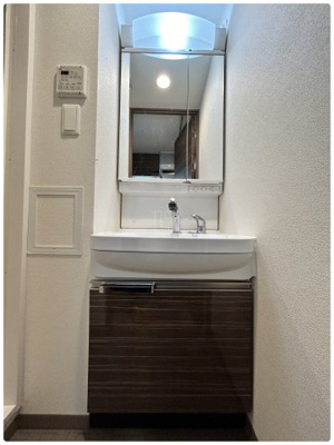 【独立洗面台】 | プレサンスOSAKADOMECITYワンダー | プレサンスOSAKADOMECITYワンダー　）　独立洗面台