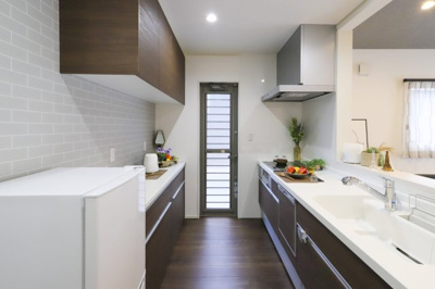 【キッチン】 | 鳥取市的場新築戸建て